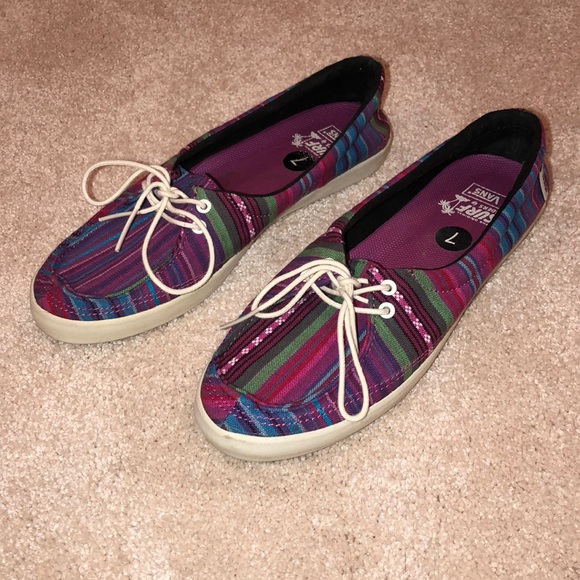 Vans Shoes - RARE Vans Slip-on Surf Sliders